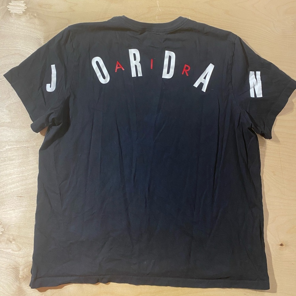 Jordan Black Graphic T-Shirt for Men XXL (PW) - Picture 7 of 10